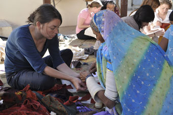 Workshop with KRV women graduates 2011